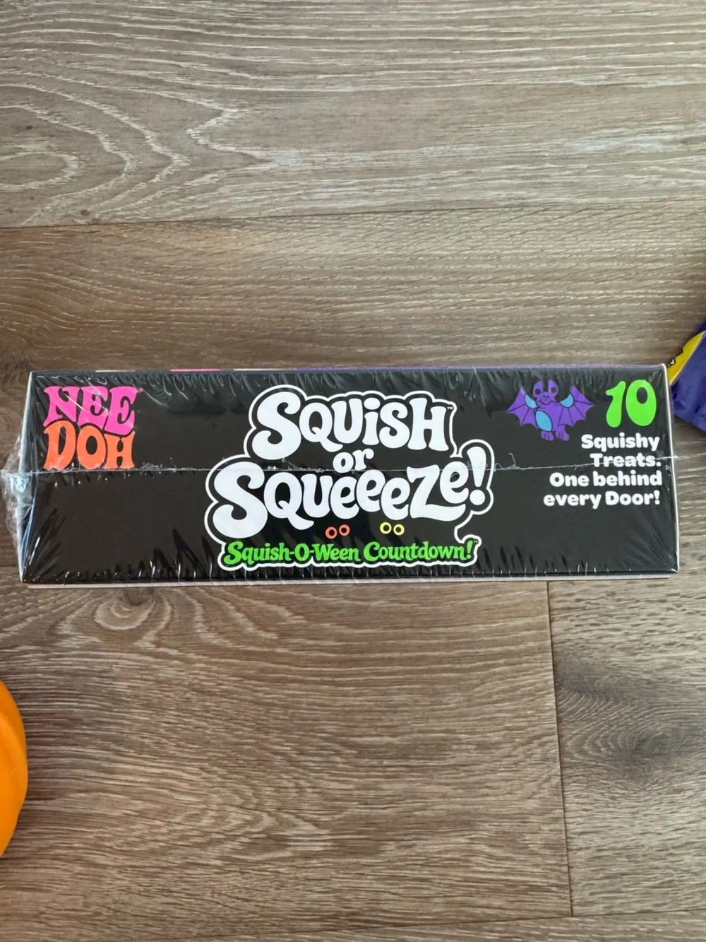 NeeDoh Squish or Squeeze Squish-O-Ween 10-Day Countdown Calendar NEW